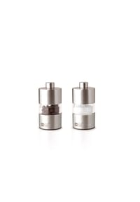 AdHoc® Pfeffer- und Salzmühlen Set "Minimill" - MINIMILL - SILBER
