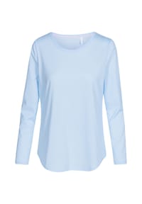 RÖSCH Schlafanzug Shirt langarm Basic Bild 1