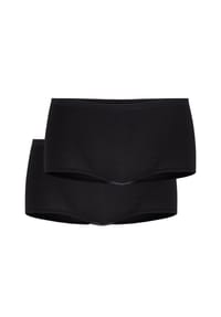 CALIDA - Benfit Classic Panty, 2er-Pack, uni, für Damen - schwarz