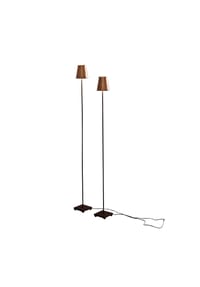 LOBERON - Stehlampe 2er Set Tacoma antikgold/schwarz - antikgold/schwarz