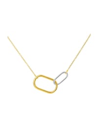 VANDENBERG - Damen Kette mit Anhänger, 925er Silber  - BICOLOR