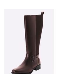 sheego - Weitschaftstiefel - braun
