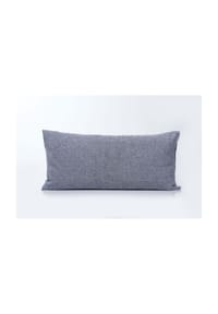 GENIX HOME - Heron Premium Leinen Kissenbezug - Blau