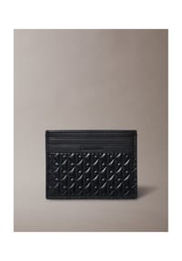 Calvin Klein - Kartenetui, Prägung, für Damen - BLACK