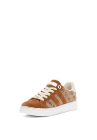 GUESS - Sneaker, Emblem, für Damen - BEIGE BROWN