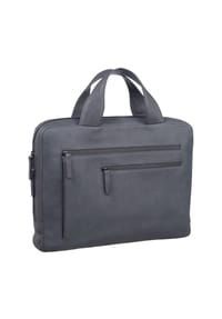 LEONHARD HEYDEN Den Haag - Den Haag Aktentasche Leder 38 cm Laptopfach - blau