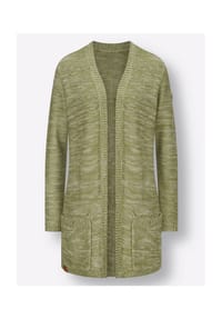 Witt - Strickjacke - grün-meliert