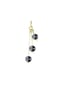 OSTSEE-SCHMUCK® Anhänger , Kugel 6 mm Hämatit , Gold 333/000 Bild 1