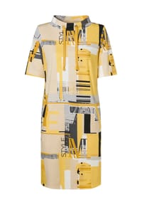 Sieh an! - Sweatkleid - ocker-sand-bedruckt