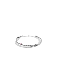 TOMMY HILFIGER LAYERED SET - Damen Armband, Edelstahl - SILBER