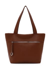 SURI FREY - DEBBY Shopper, Kunstleder, Reißverschluss, für Damen - 100 BLACK, NOS