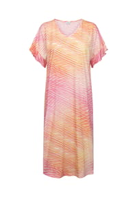 RÖSCH - Schlafshirt, V-Ausschnitt, für Damen - 11754 WILD WAVES