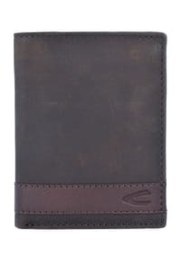 camel active - TAIPEH Geldbörse "Taipeh", Hochformat, Logoprägung, Leder, für Herren - 29 BRAUN