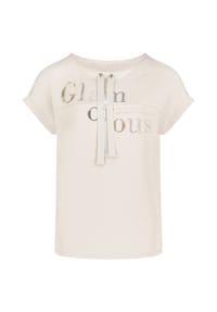 BETTY BARCLAY - Sweatshirt mit Strass - Grau Beige