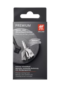 ZWILLING CLASSIC INOX - Premium Nasen- und Ohrenhaartrimmer - 
