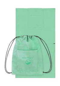 normani® - Badehandtuch mit Rucksackfunktion - Grau