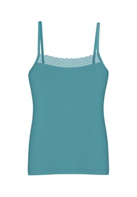 TRIUMPH - Spaghettitop Feel of Modal Spaghetti Top - QUIET TURQUOISE