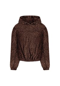 SMILODOX - Hoodie Siara - Braun Leo