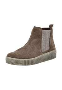 Gabor® - Veloursleder/Textil Stiefelette - Bordeaux