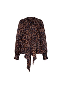 seidensticker - Ausgestellte Bluse Schwarze Rose - camel leo (0024)