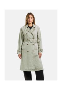 khujo™ - Trenchcoat Hera - Bleached Blue