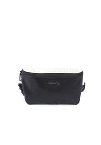 7clouds® - Hüfttasche Cobi 7.1 - black - off white