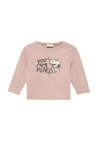 s.Oliver - Langarmshirt, Baumwolle, für Babys und Kleinkinder - 4163 LILAC/PINK