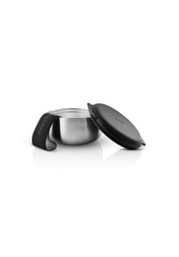eva solo Brotdose, doppelwandiger Deckel - TO GO - STEEL/BLACK