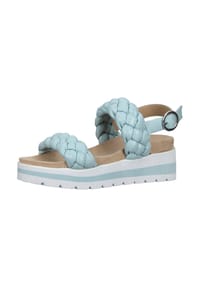 BULLBOXER - Lederimitat Sandalen - Hellblau