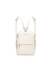 kazar - Damen-Rucksack 2-in-1 in Weiß und Beige - Off-white