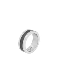 TOM TAILOR MEN - Ring für Herren, Edelstahl - Beige