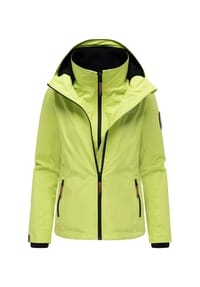 MARIKOO® - Übergangsjacke Erdbeere - Anthracite