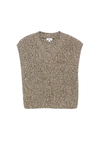 s.Oliver - Strickpullunder, V-Ausschnitt, für Damen - 84X0 BROWN