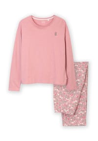 KITE - Damen Whispering Woods Regis Pyjama Bio-Baumwolle - Rosa