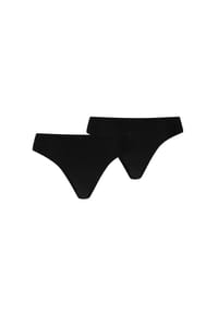 PUMA® - Tanga Everyday, 2er-Pack, für Damen - 001 BLACK