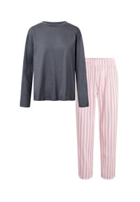 RÖSCH - Schlafanzug Sleep & Relax - Grey