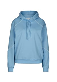 CALIDA - Damen Sweatshirt mit Kapuze Lounge Paisley - placid blue