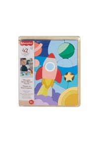 fisher-price® - Steckpuzzle "Weltraum", 42 Holzteile - 