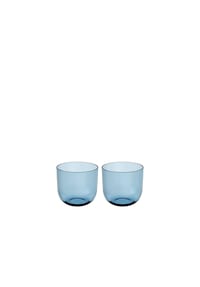like. by Villeroy & Boch Wasserglas, Set 2tlg Like Ice - Like Glass - blau