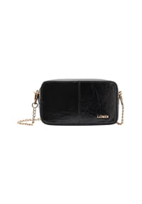 L.CREDI ORDIZANA - Clutch, Reißverschluss, Emblem, für Damen - SCHWARZ
