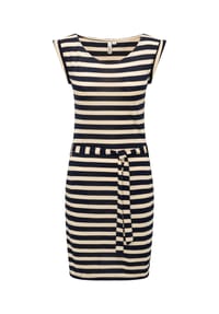 ragwear™ - Sommerkleid Tagg Stripes - Black