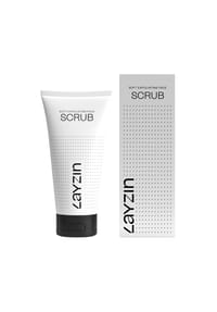LAYZIN - Sanfte Gesichtspeeling-Scrub - transparent