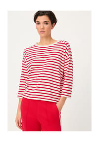 olsen - Pullover, 3/4-Arm, für Damen - 20258 FRENCH RED