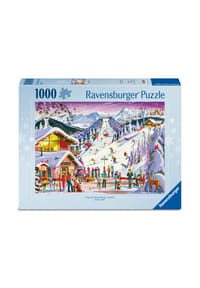 Ravensburger - Puzzle "Auf der Skipiste", 1000 Teile - 