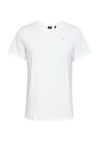 G-STAR RAW - T-Shirt, Baumwolle, meliert, Rundhalsausschnitt, für Herren - 110 WHITE