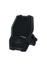 SWISSTEN - 15W Wireless Car Charger Inklusive Micro-USB für einfache Nutzung - schwarz 20x15x5cm