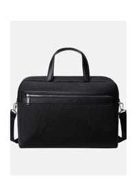 Calvin Klein - CONTRAST Laptoptasche, Reißverschluss - BLACK