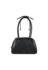 FURLA Poppy - Poppy Schultertasche M Leder 30 cm - nero