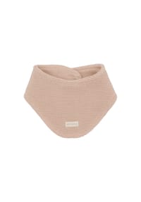 maximo® - BABY-Dreiecktuch, Strick Klettverschluß, Rückseite Strick, Futter - beigemeliert