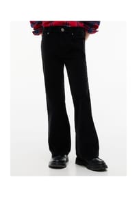 TOMMY HILFIGER - Schlaghose Ribcord, 5-Pocket, für Kinder - BDS BLACK